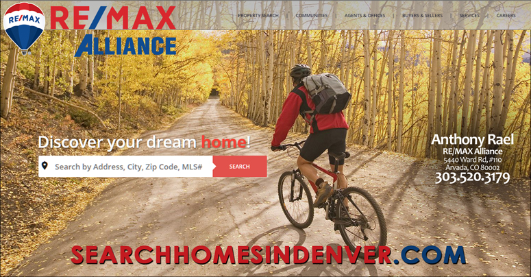 Find Your Dream Home with REMAX in Colorado : Denver Colorado Homes For Sale : Denver MLS Property Listings : #JustCallAnts : SearchHomesInDenver.com : Anthony Rael REMAX Alliance