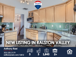 Arvada Home for Sale : 13812 West 68th Way Arvada CO 80004 - Ralston Valley Neighborhood : RE/MAX Arvada Colorado Real Estate Agents