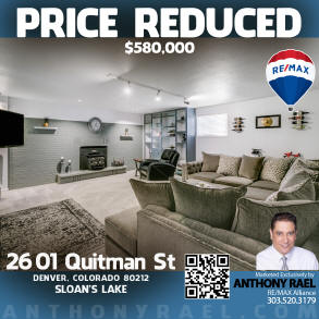 2601 Quitman St | Denver CO 80212 | Sloans Lake