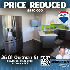 2601 Quitman St | Denver CO 80212 | Sloans Lake