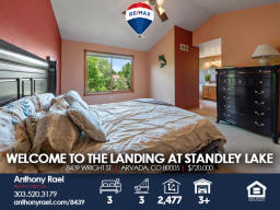 Arvada Home for Sale : 8439 Wright St | Arvada CO 80005 - Landing at Standley Lake Neighborhood : RE/MAX Arvada Colorado Real Estate Agents