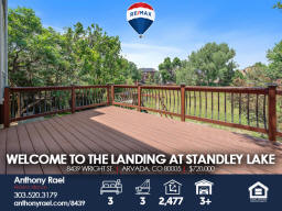 Arvada Home for Sale : 8439 Wright St | Arvada CO 80005 - Landing at Standley Lake Neighborhood : RE/MAX Arvada Colorado Real Estate Agents